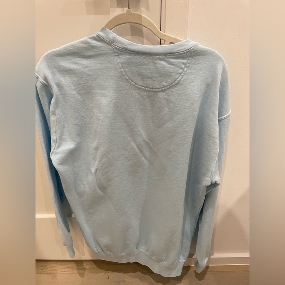 NWOT Love Shack Fancy Medium "Nashville Pep Club" blue Sweatshirt. 💙 - Picture 2 of 5